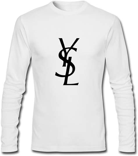 ysl long sleeve shirt|YSL graphic tees.